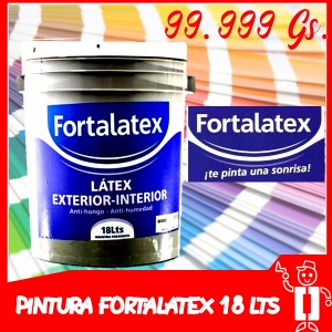 PINTURA FORTALATEX 18 LTS.