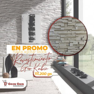 Revestimiento imitación piedra