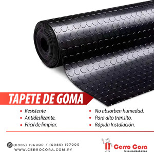 Alfombras de goma