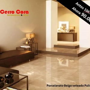 Porcelanato chino pulido 60x60.