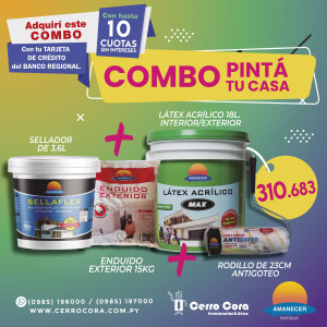 Combo de pinturas