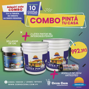 Combo de pinturas