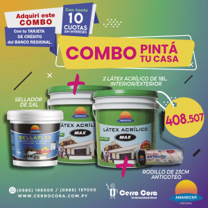 Combo de pinturas