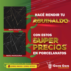 Super precio en porcelanatos