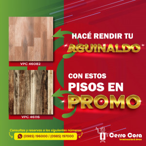 Pisos cerámicos en promoción