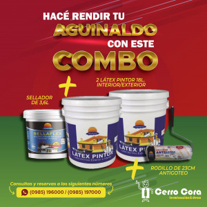 Combo de pinturas